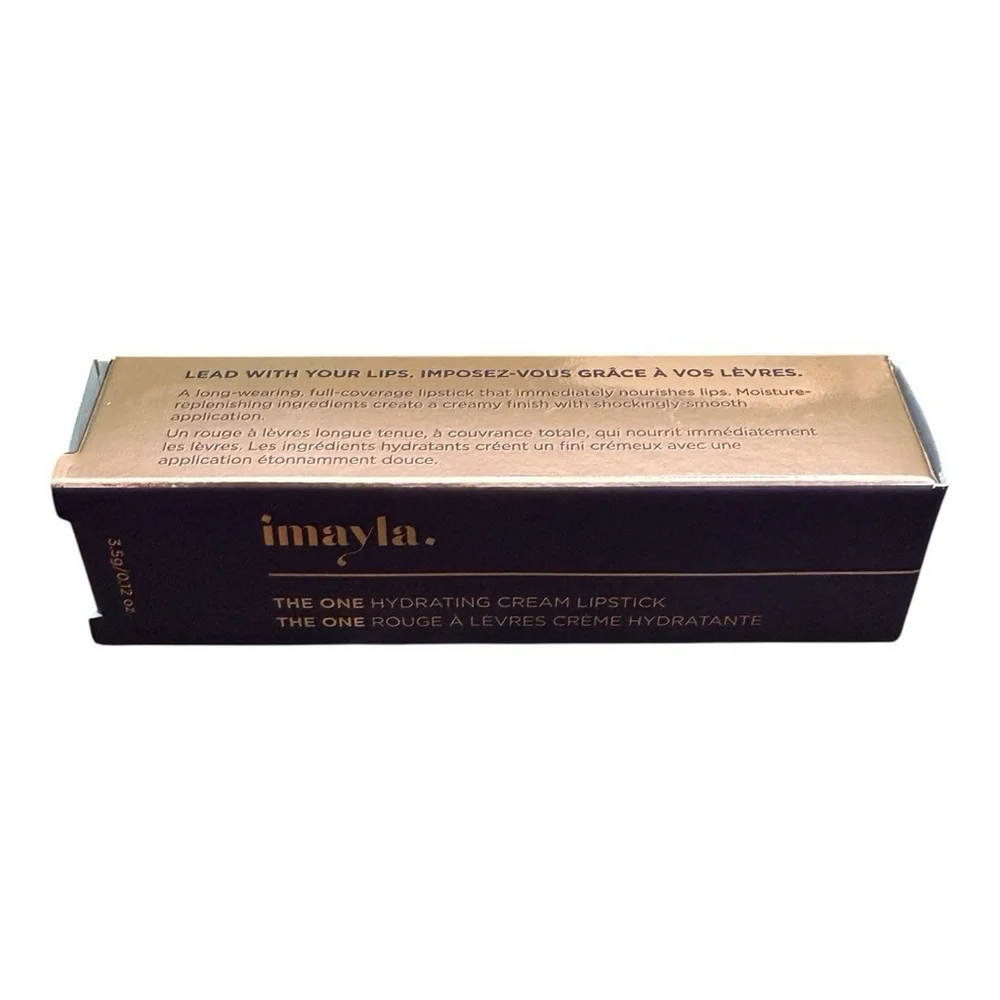 Imayla Riyadh Rose The One Hydrating Cream Lipstick NWT / Box